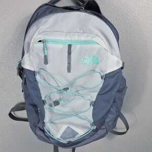 The North Face Borealis Backpack Gray Blue Mint FlexVent 19x12